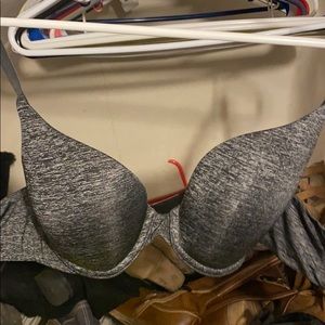 grey victoria’s secret bra 34B